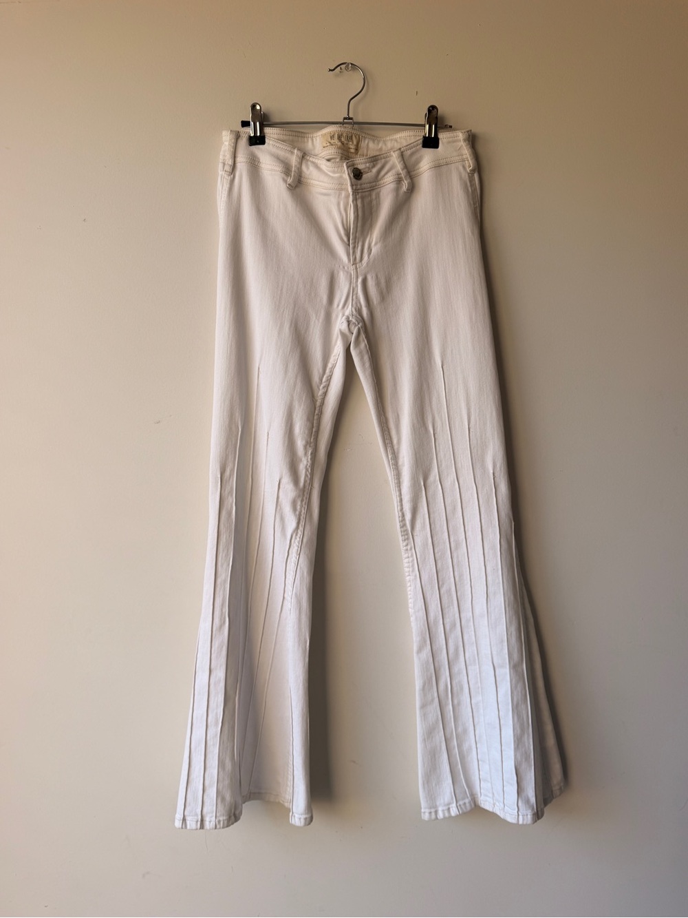 We The Free White Flare Jeans